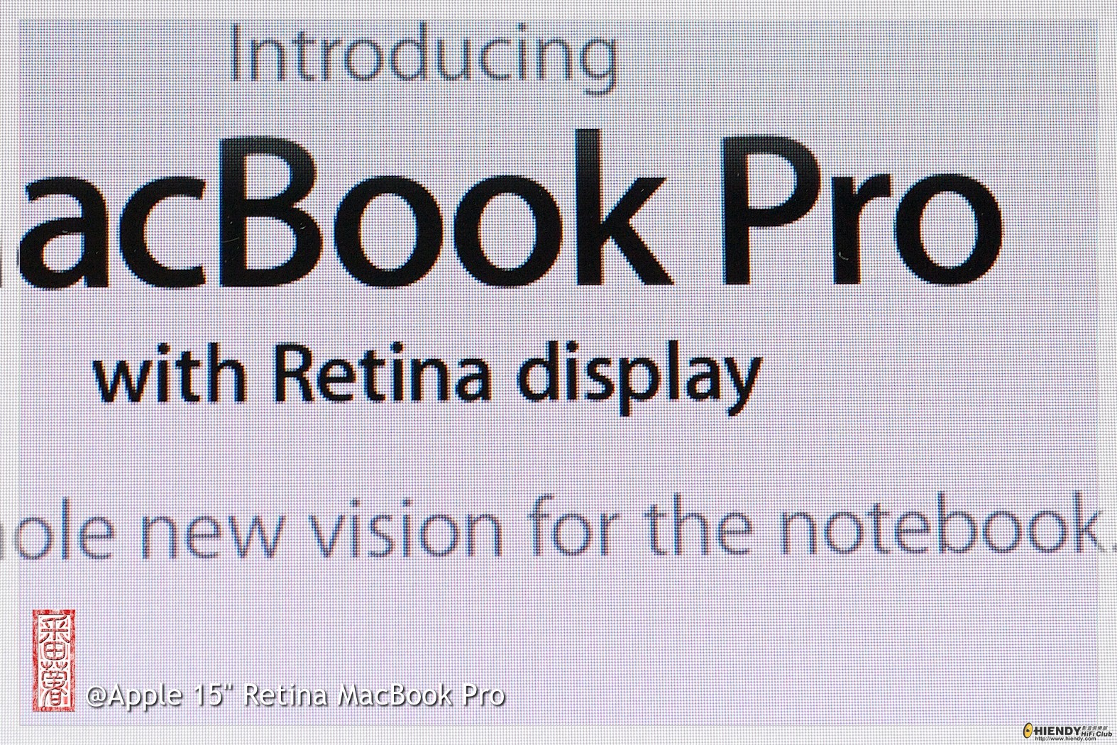 Retina MacBook Pro 之解像度