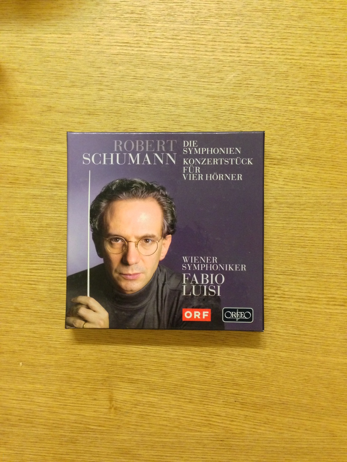 Fabio Luisi - Schumann's symphonies and concerto for 4 horns (2 CD) (SOLD 已售)