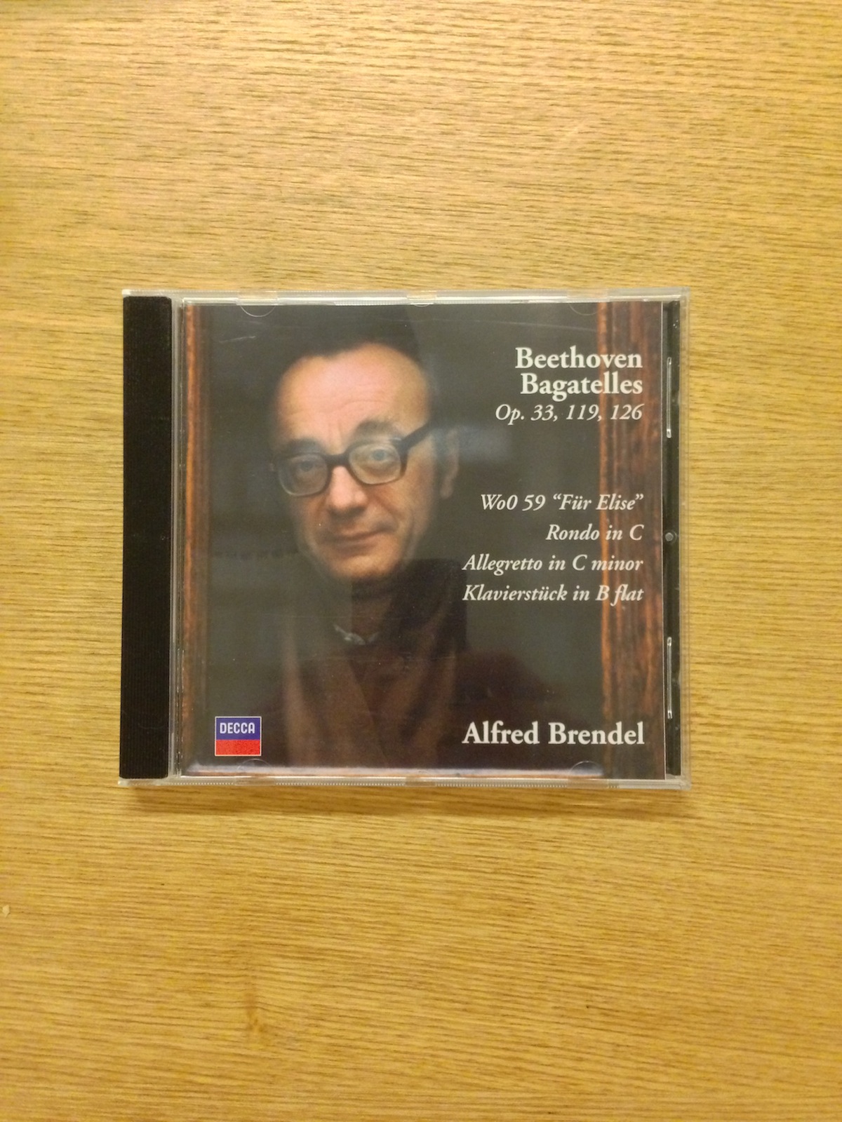 Alfred Brendel - Beethoven Bagatelles (1 CD) (SOLD 已售)