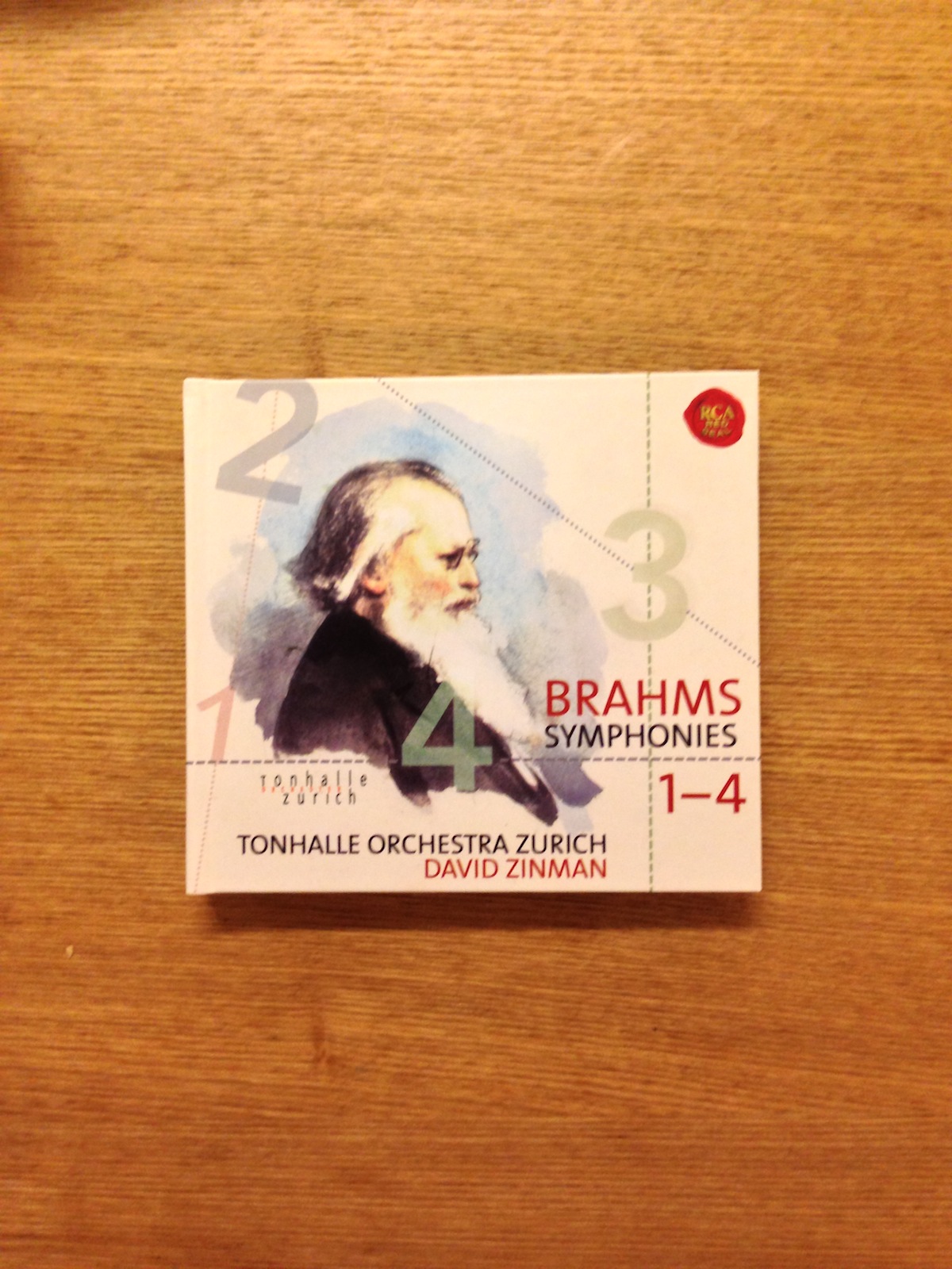 David Zinman - Brahms Symphonies 1-4 (3 CD) (SOLD 已售)