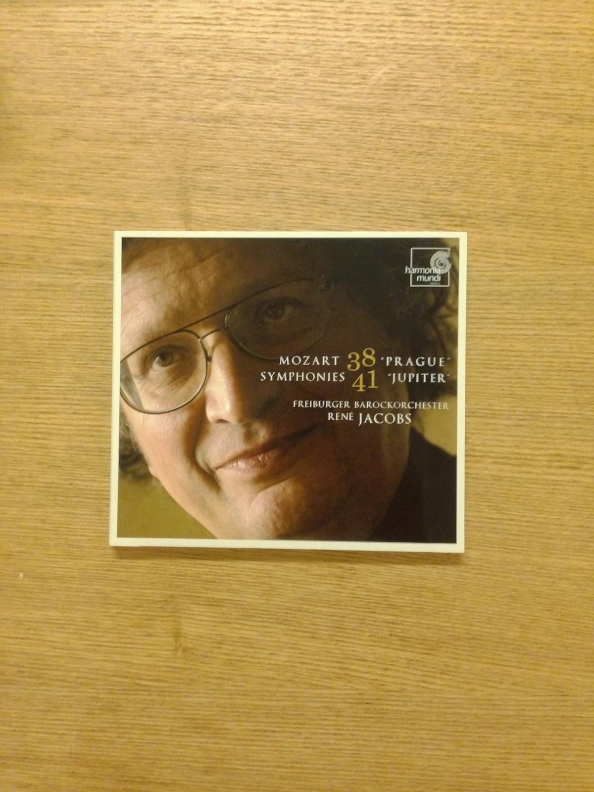 Rene Jacobs - Mozart Symphonies 38 and 41 (1 CD) (SOLD 已售)