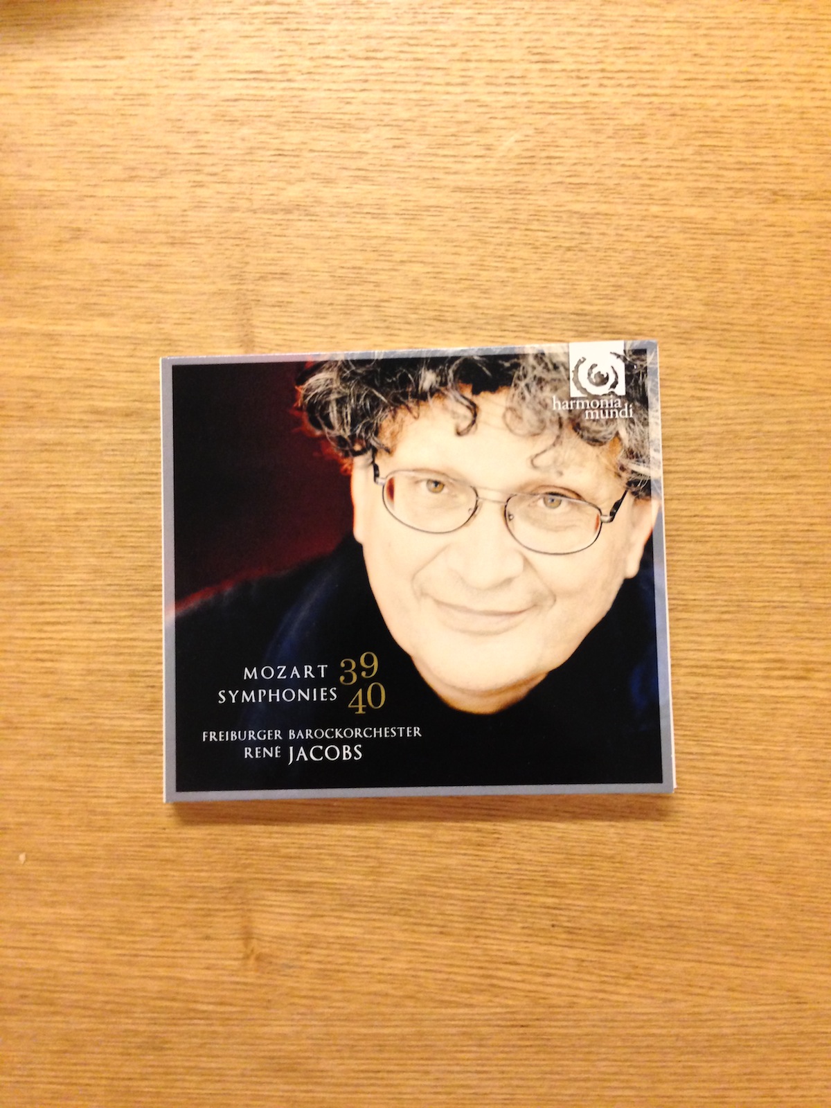 Rene Jacobs - Mozart Symphonies 39 and 40 (1 CD) (SOLD 已售)