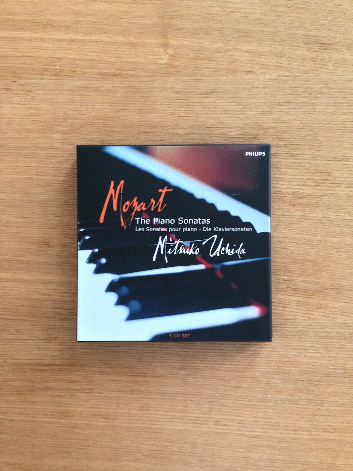 Mitsuko Uchida - Mozart: Piano Sonatas (5 CD) (SOLD 已售)