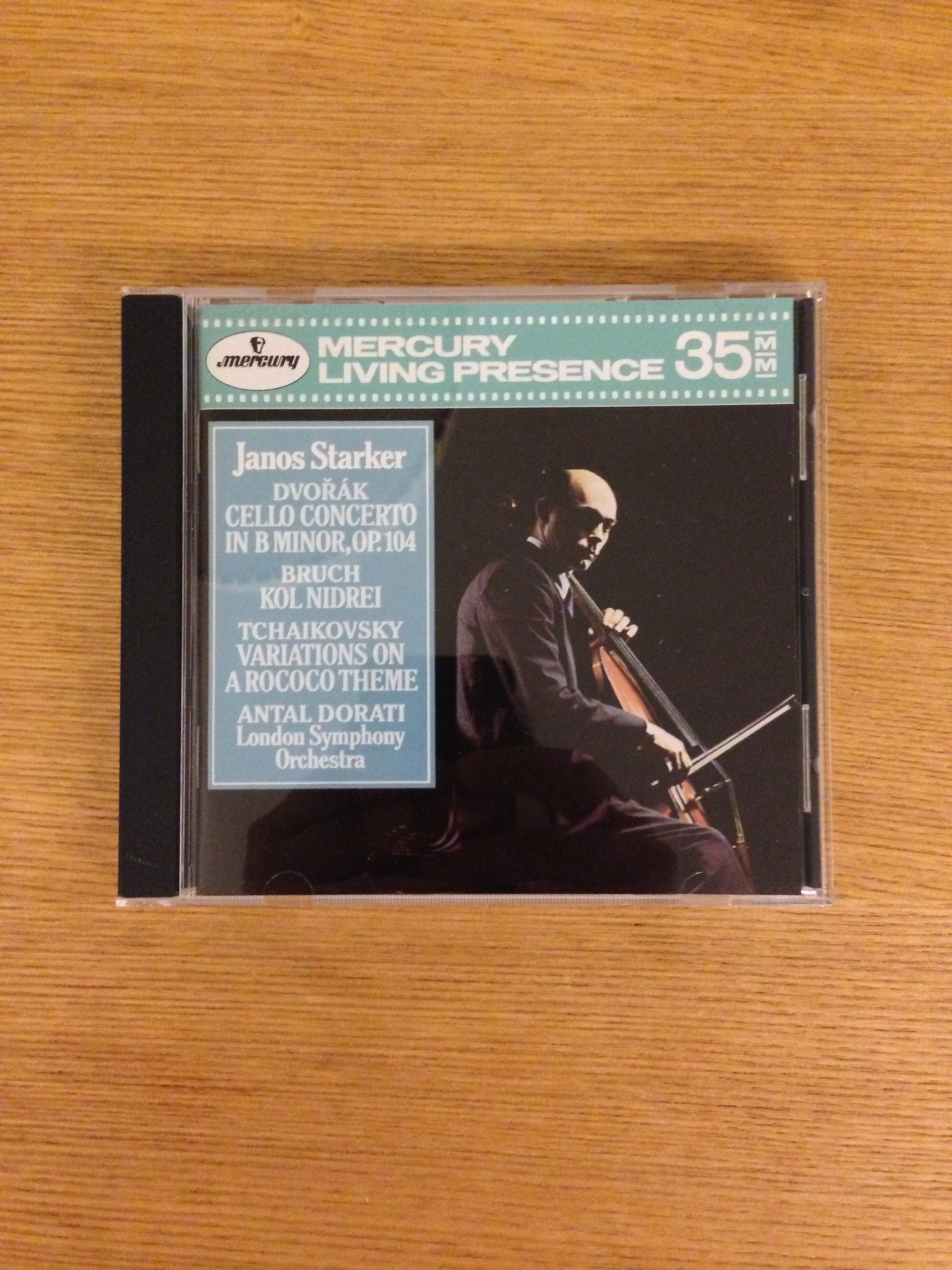 Janos Starker - Dvorak Cello Concerto, Tchaikovsky... Rococo Theme etc (US Version) (SOLD 已售)