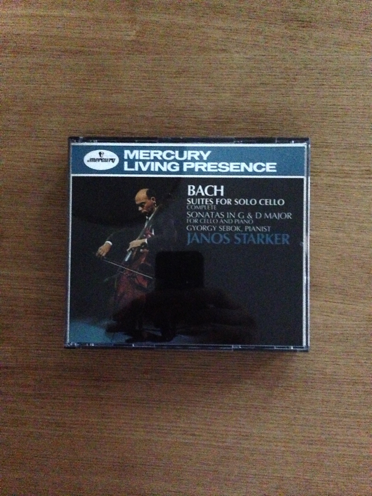 Janos Starker - Bach's 6 Suites Cello Solo etc (SOLD 已售)