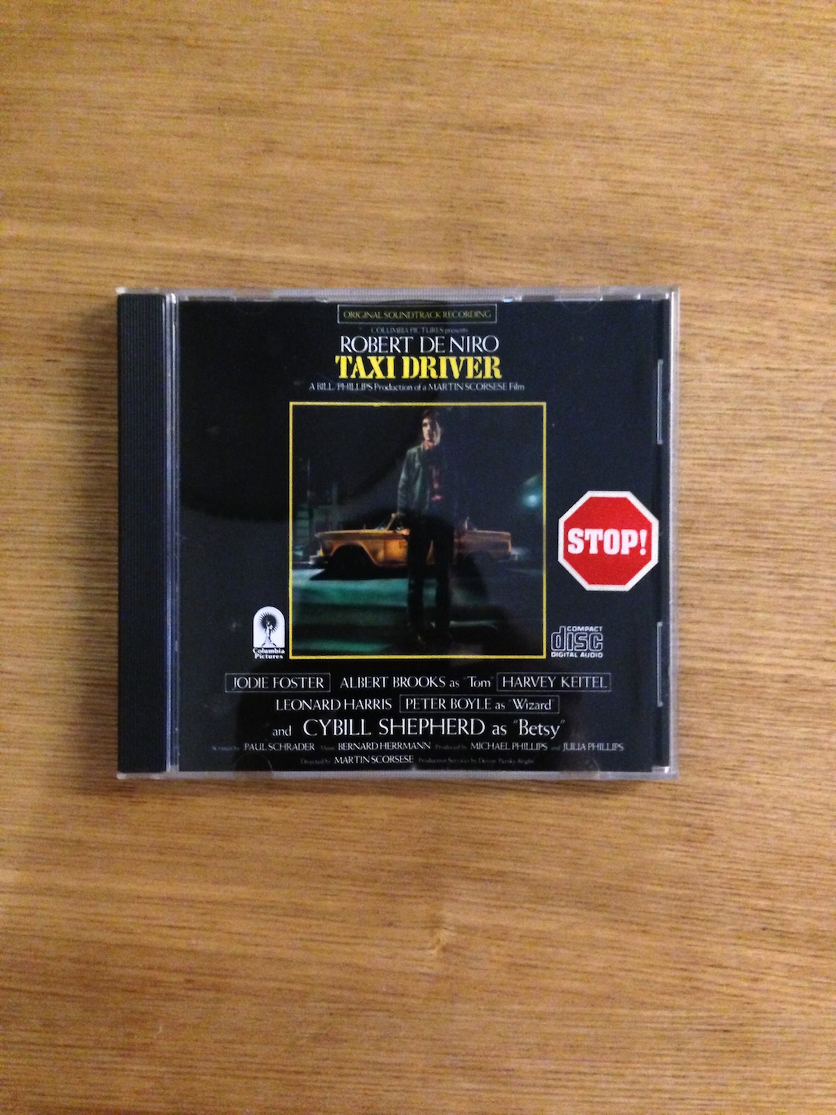 Taxi Driver - movie soundtrack (Sonopress) (SOLD 已售)