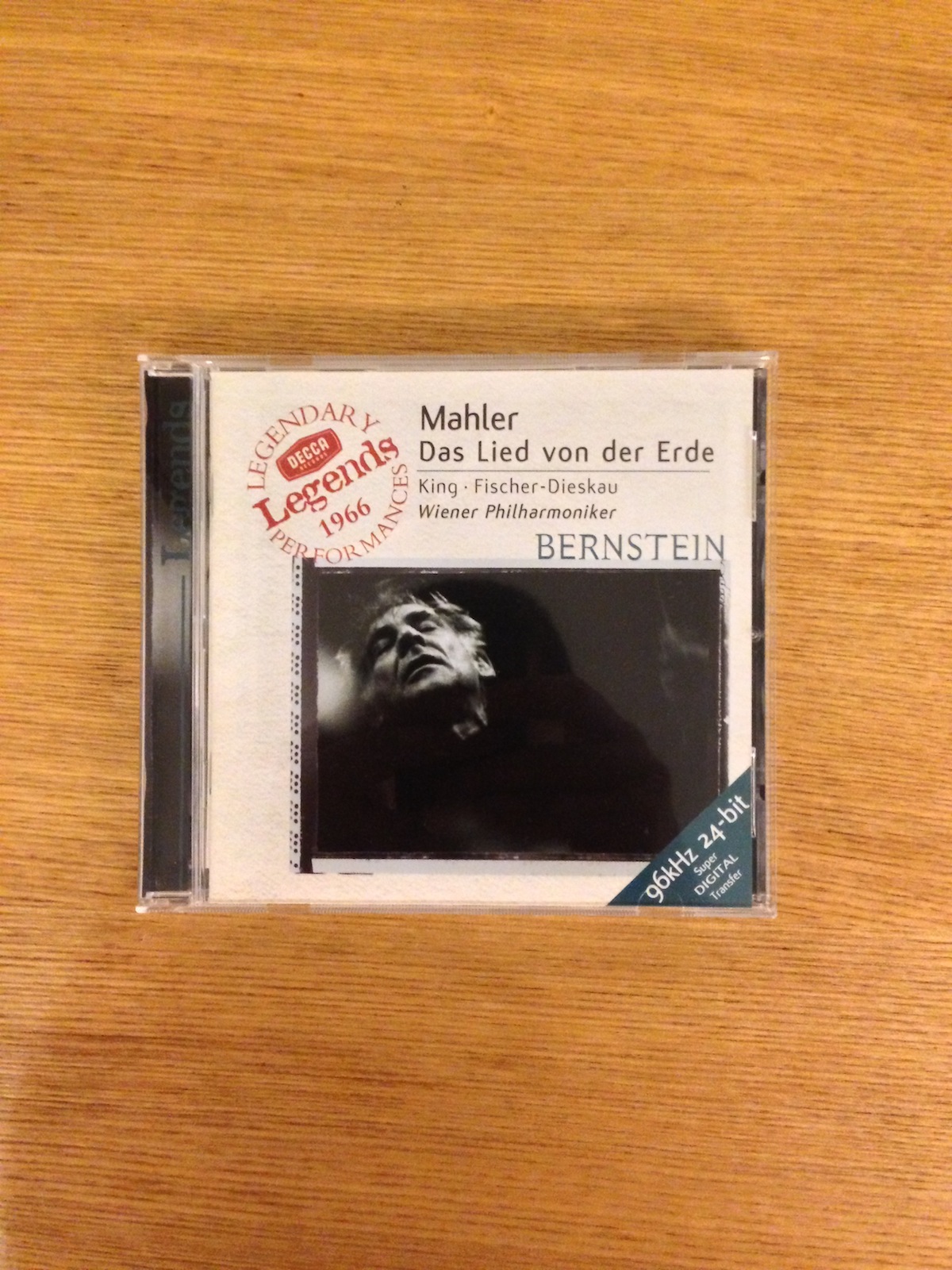 Bernstein - Mahler's Des Lied von der Erde 大地之歌 (1CD) (SOLD 已售)