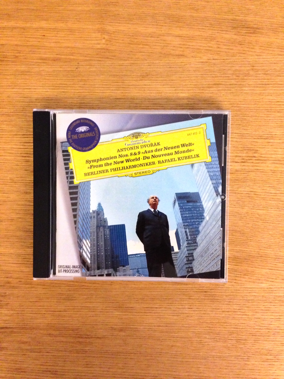 Kubelik: Dvorak Symphonies Nos 8 & 9 "From the New World" (SOLD 已售)