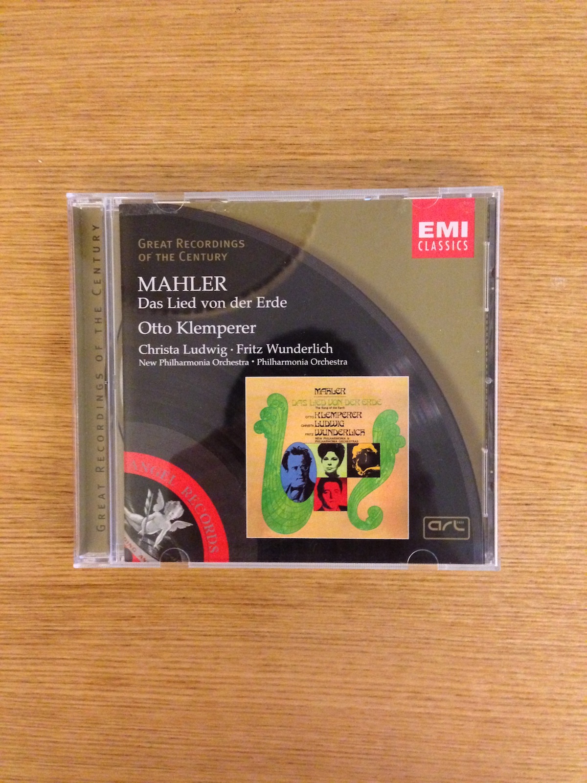 Klemperer: Mahler - Das Lied von der Erde (US Verison) (SOLD 已售)