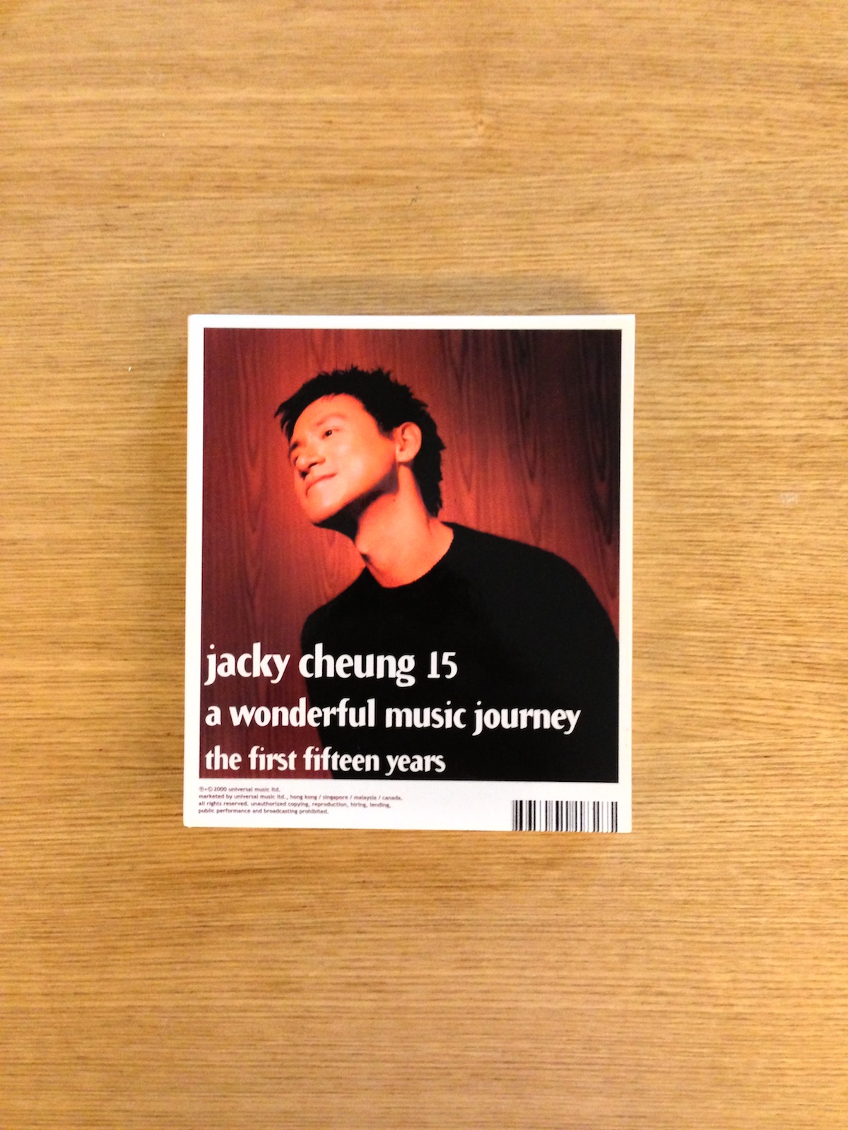 張學友 - Jacky Cheung 15 (2CD) (SOLD 已售)