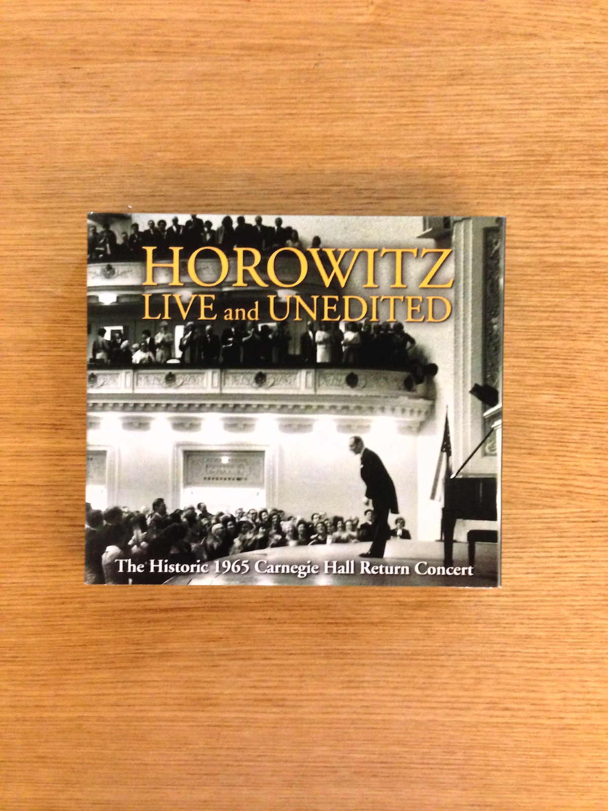 Horowitz - Live and Unedited (2CD) (US version) (SOLD 已售)