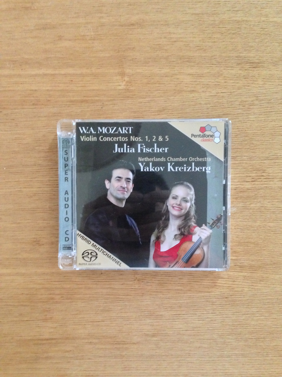 Julia Fischer - Mozart's Violin Concerto nos. 1, 2 & 5 (SACD Hybrid) (SOLD 已售)