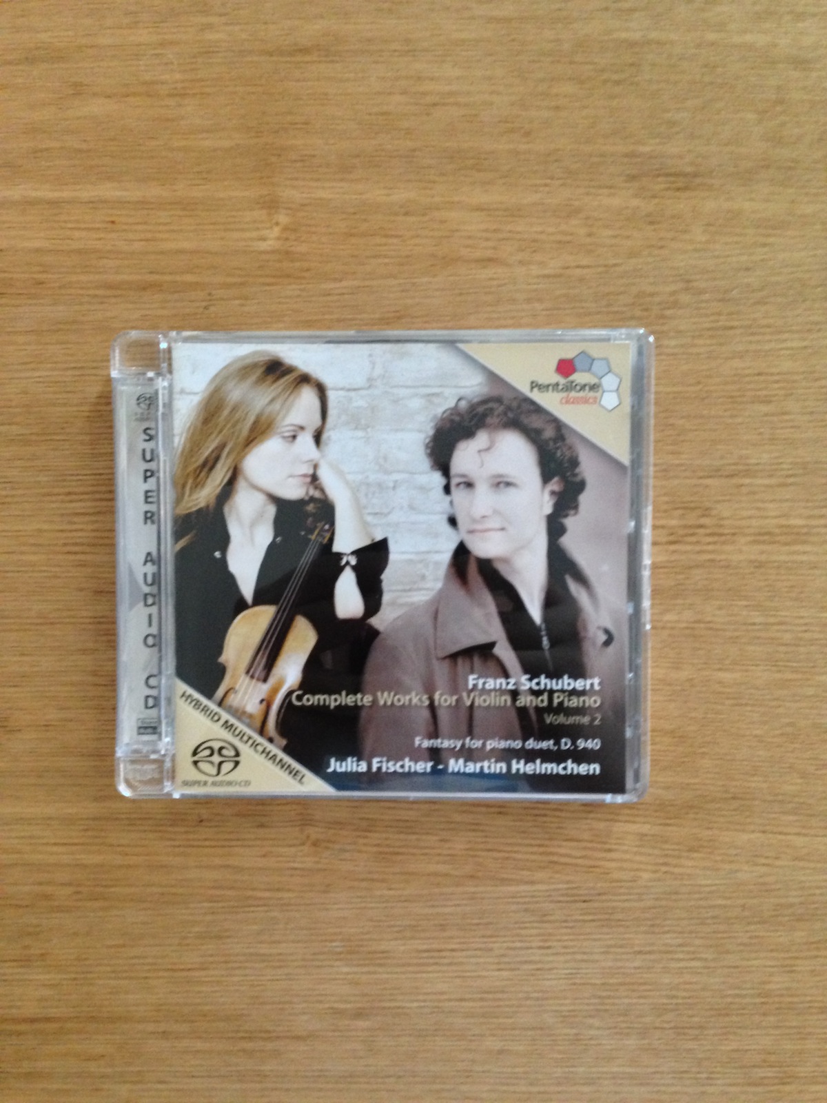 Julia Fischer - Franz Schubert's complete works for violin and piano volume 2 (SACD Hybrid) (SOLD 已售