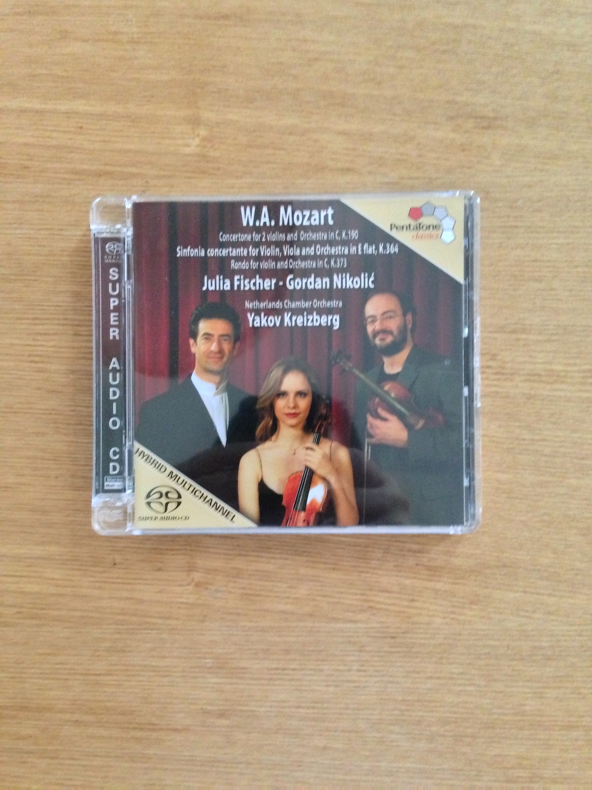 Julia Fischer - Concerto for 2 violins and orchestra etc (SACD Hybrid) (SOLD 已售)