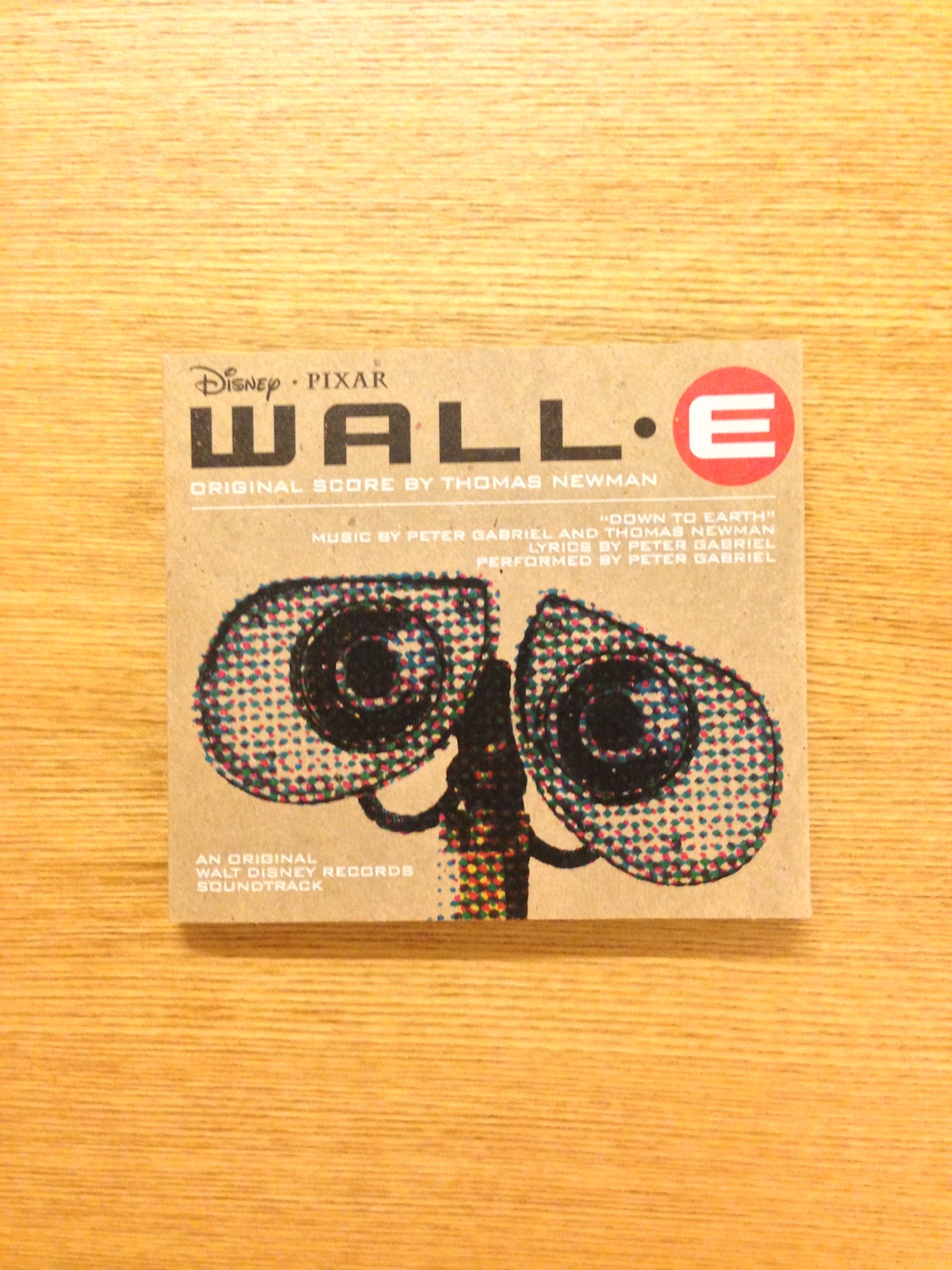 Wall-E - Music score composed by Thomas Newman (US version) (SOLD 已售)