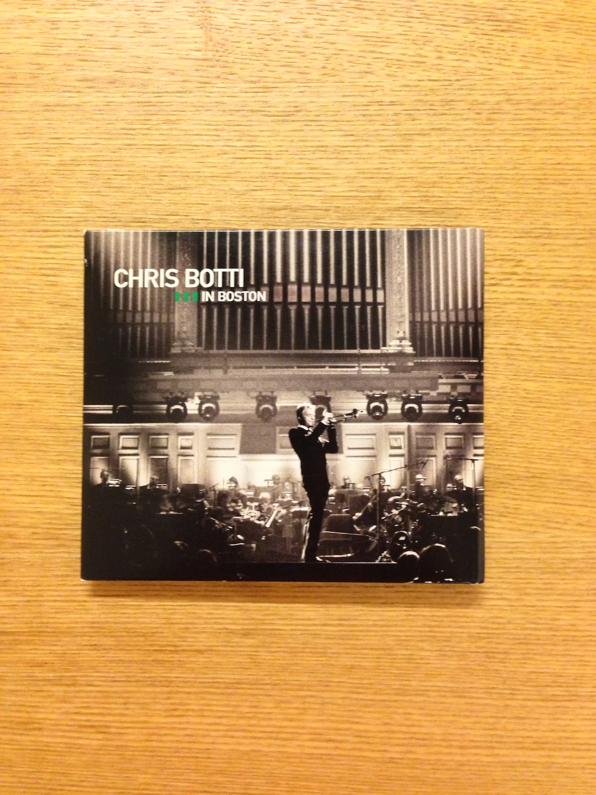 Chris Botti - In Boston (DVD + CD) (US version) (SOLD 已售)