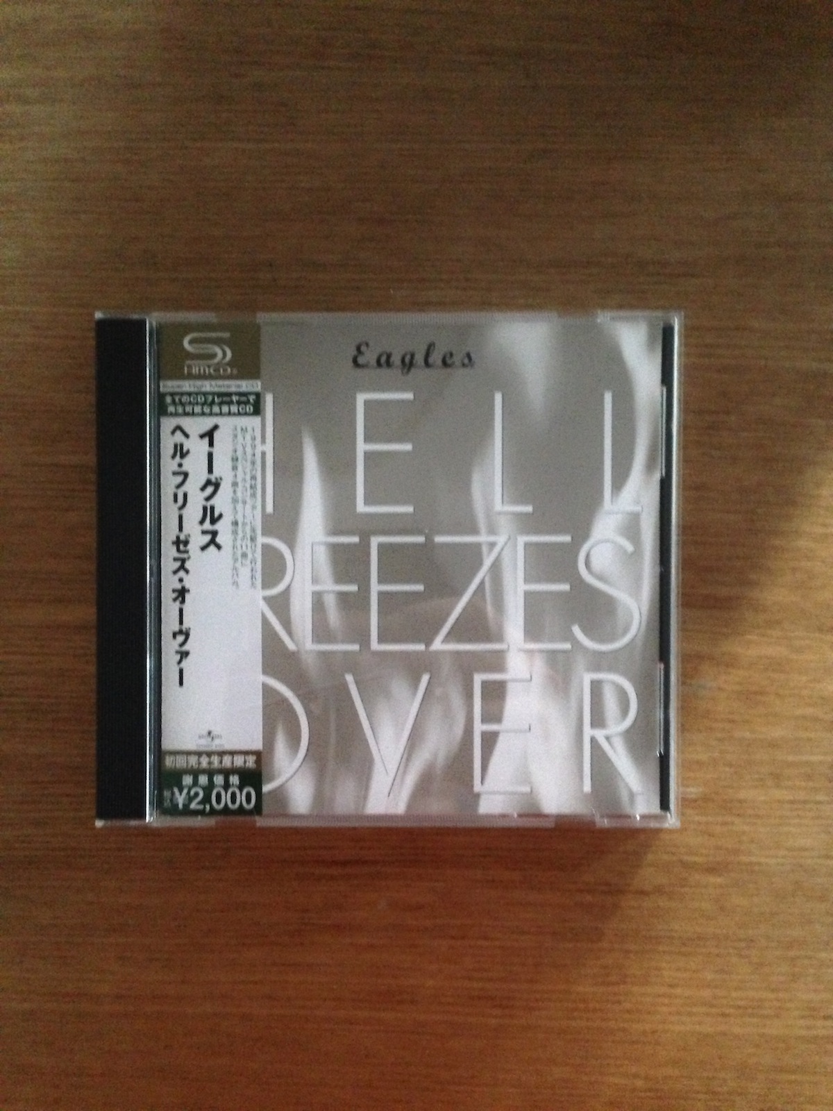 Eagles - Hell Freezes Over (日本SHMCD) (SOLD 已售)