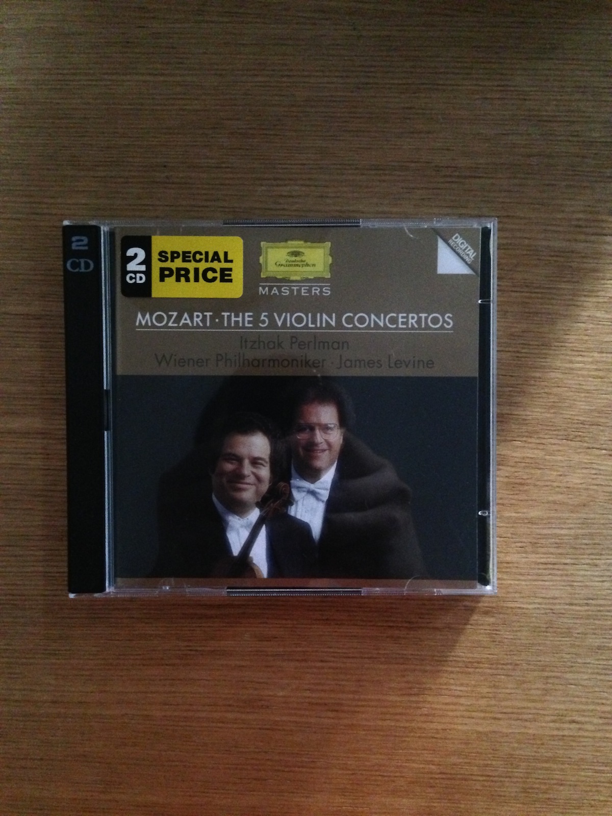 Perlman - Mozart The 5 Violin Concertos (2CD) (SOLD 已售)