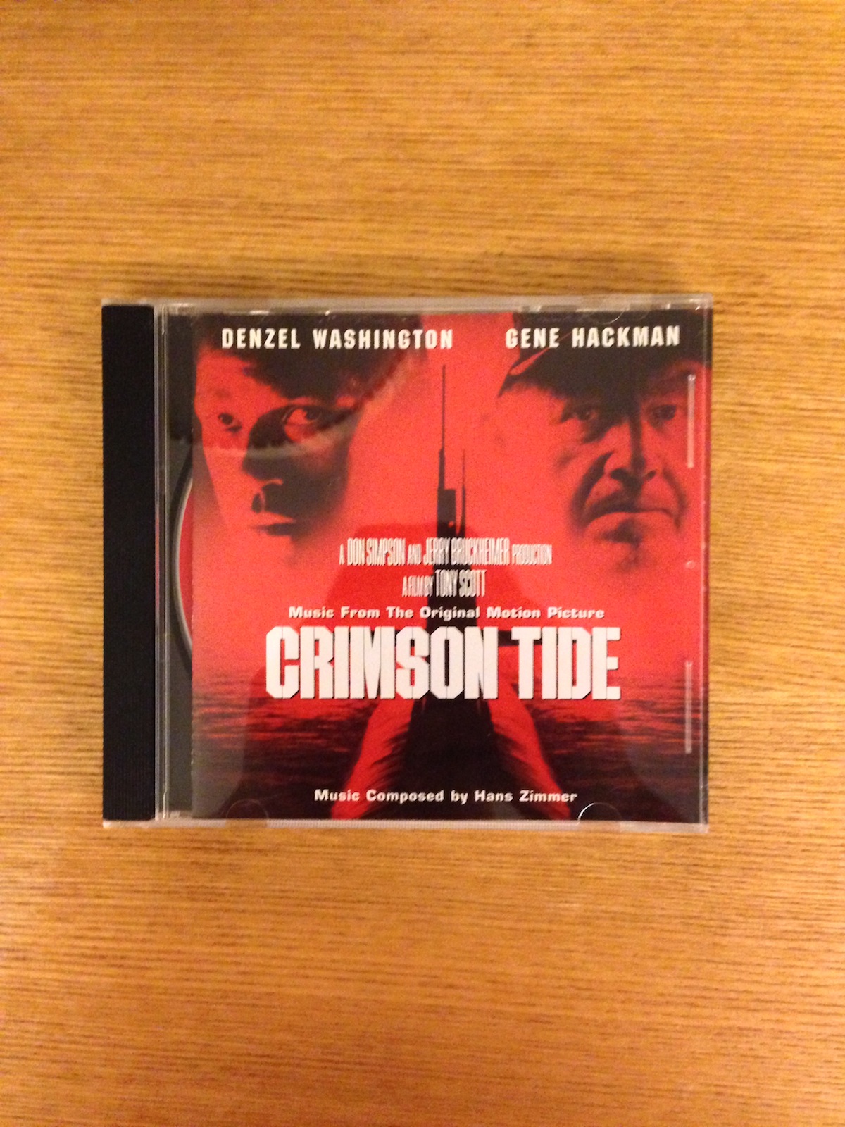 Crimson Tide 紅潮風暴 (US version, 美版) (SOLD 已售)