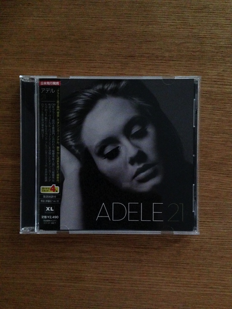 Adele - 21 (Japan version 日版) (SOLD 已售)
