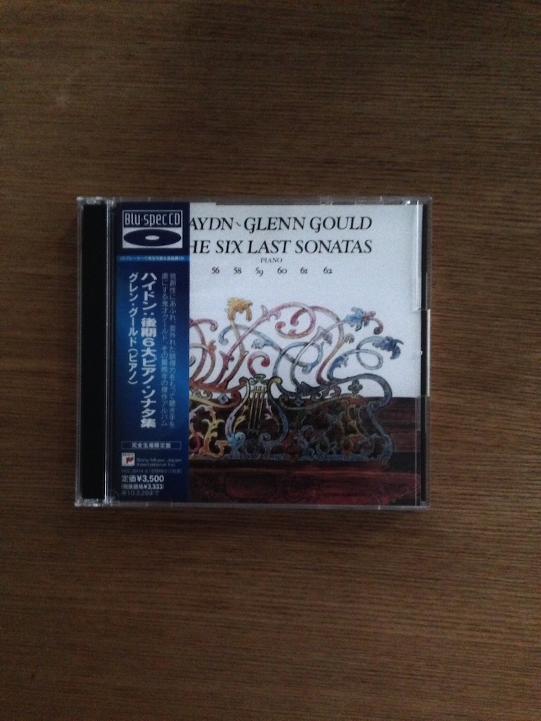 Glenn Gould - Haydn's The Six Last Sonatas (2 Blu-spec CD, Japan 日版) (SOLD 已售)