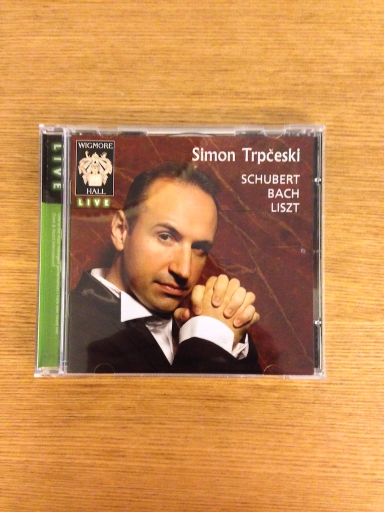 Simon Trpceski - Schubert, Back, Liszt (Wigmore Hall Live) (SOLD 已售)