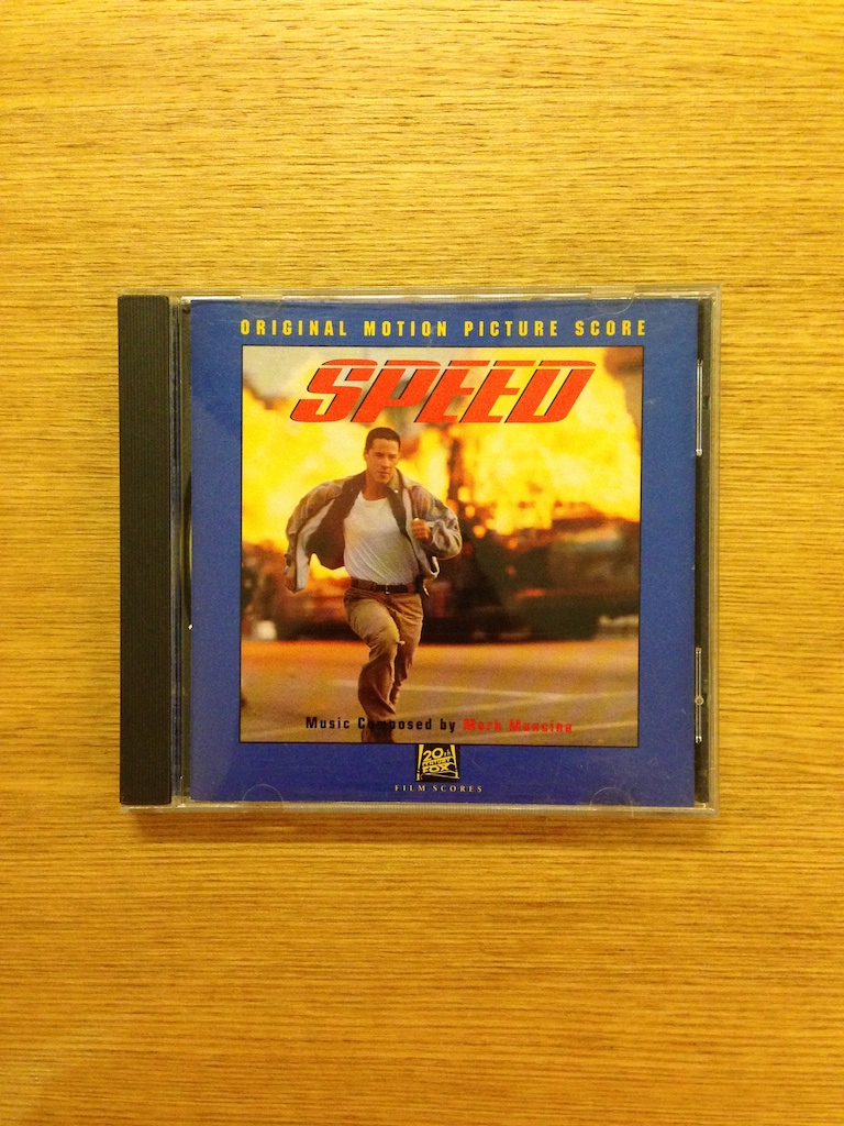 Speed 生死時速電影原聲大碟 (US version 美版)