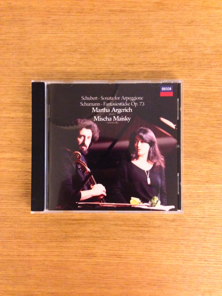 Maisky, Argerich - Schubert Sonata for Arpeggione; Schumann Fantasiestücke Op. 73 (SOLD 已售)