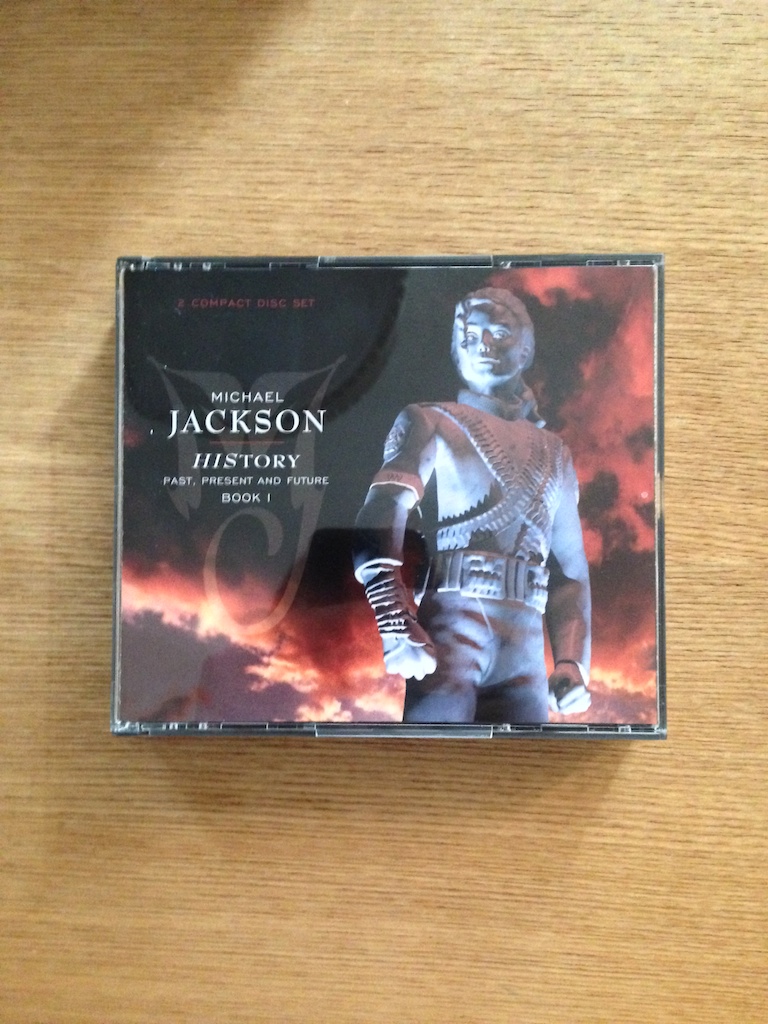 Michael Jackson - HIStory: Past, Present and Future Book 1 (2CD, 日版) (SOLD 已售)