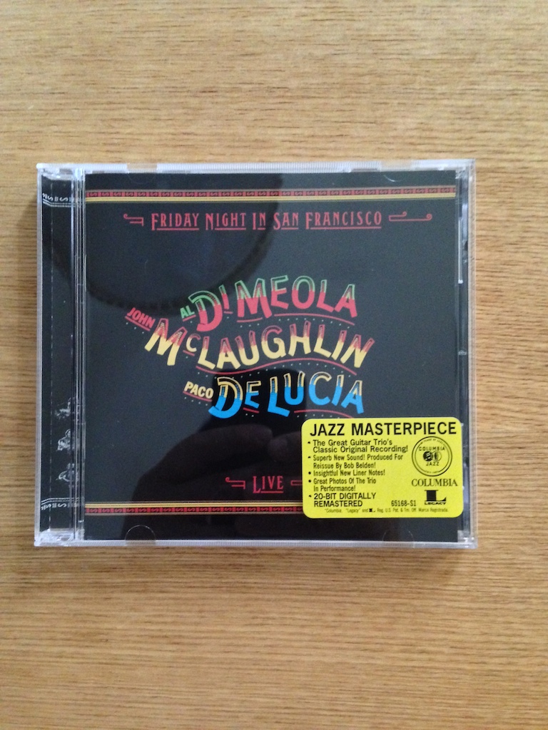 Al di Meola, John McLaughlin, Paco de Lucia - Friday Night in San Francisco (美版) (SOLD 已售)