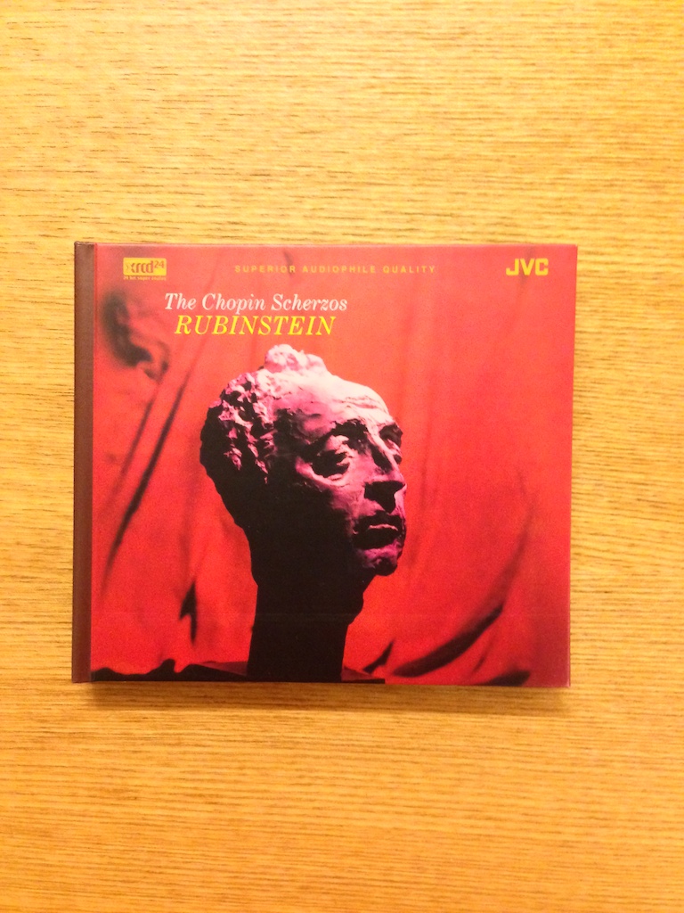 Rubenstein - The Chopin Scherzos (XRCD24, 日版) (SOLD 已售)