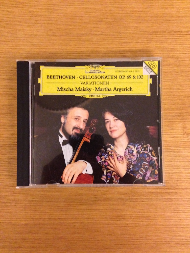Maisky, Argerich - Beethoven Cello Sonatas Op. 69 & 102 (SOLD 已售)