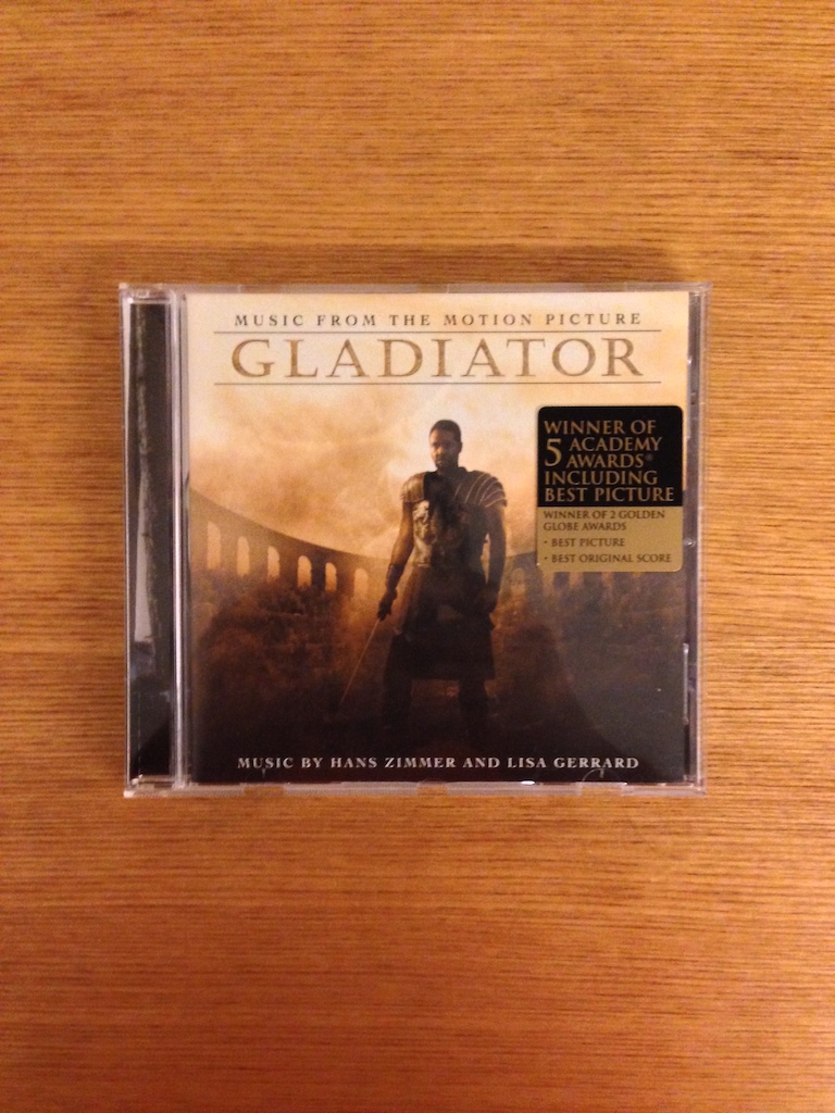 Gladiator 帝國驕雄電影原聲大碟 (SOLD 已售)