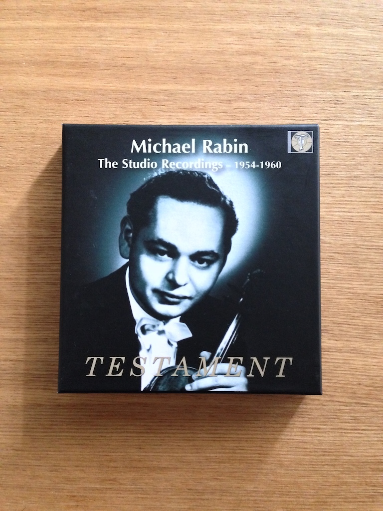 Michael Rabin - The Studio Recording 1954-1960 (5CD) (SOLD 已售)
