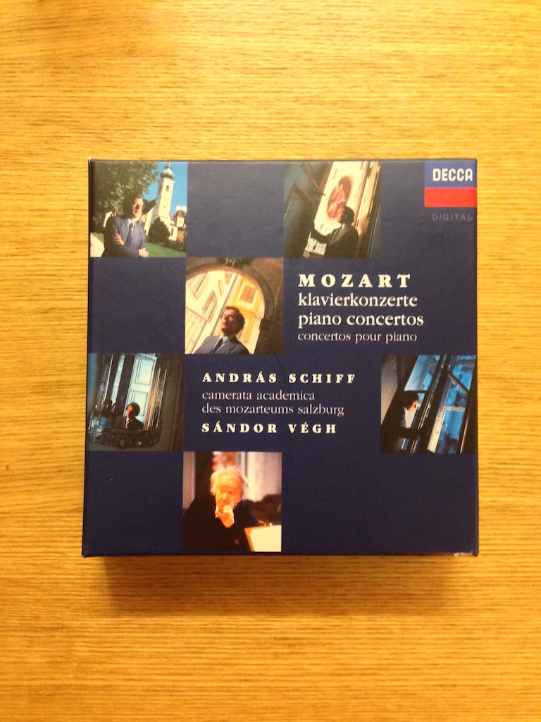 Sandor Vegh, András Schiff - Mozart Piano Concertos (9CD)