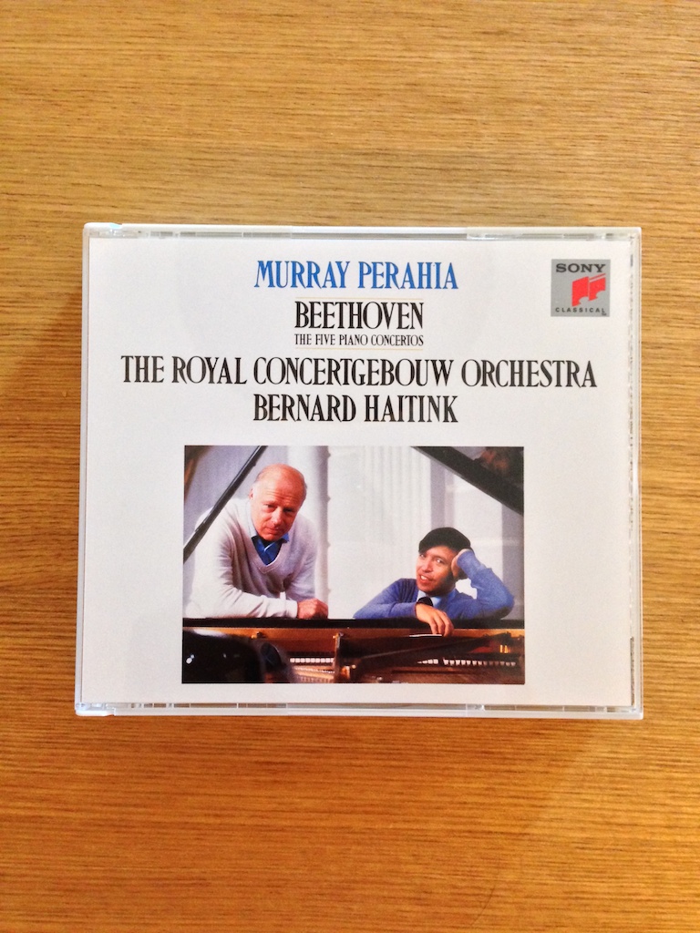 Perahia, Haitink - Beethoven 5 piano concertos (3CD 日版) (SOLD 已售)