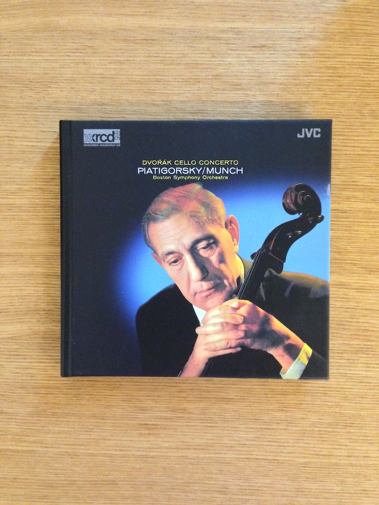 Piatigorsky, Munch - Dvorak Cello Concerto (XRCD2 日版) (SOLD 已售)