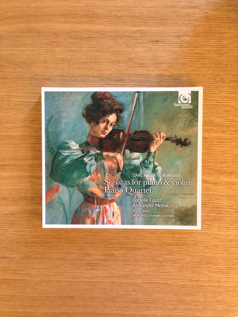 Faust, Melnikov - von Weber Sonatas for Piano & Violin, Piano Quartet (SOLD 已售)