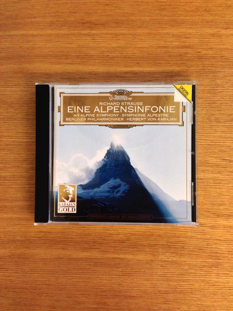 Karajan, BPO: Richard Strauss - Eine Alpensinfonie (歐版) (SOLD 已售)