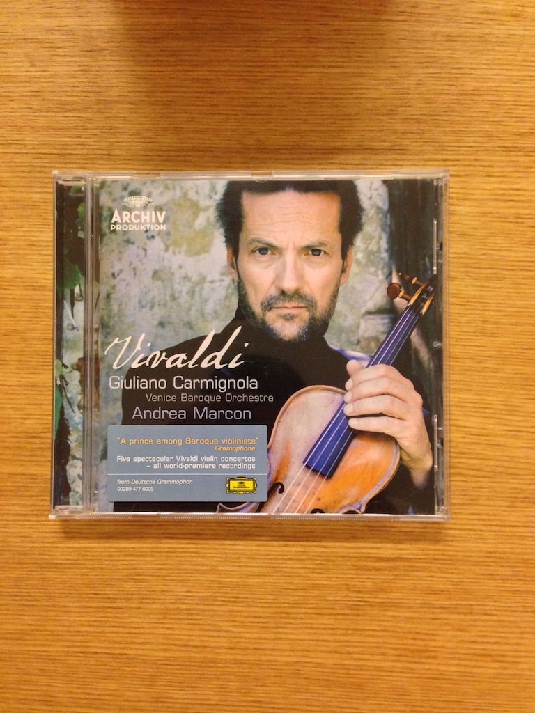 Carmignola - Vivaldi Concertos (歐版) (SOLD 已售)