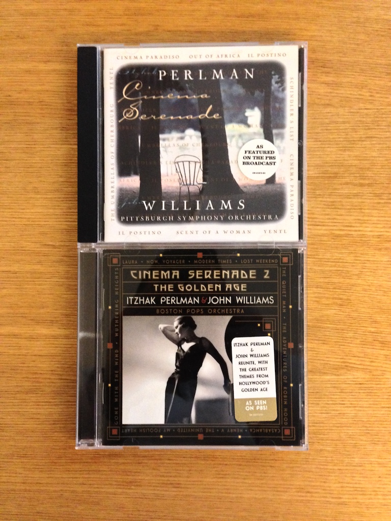 Perlman, John Williams - Cinema Serenade 1 & 2 (美版) (SOLD 已售)