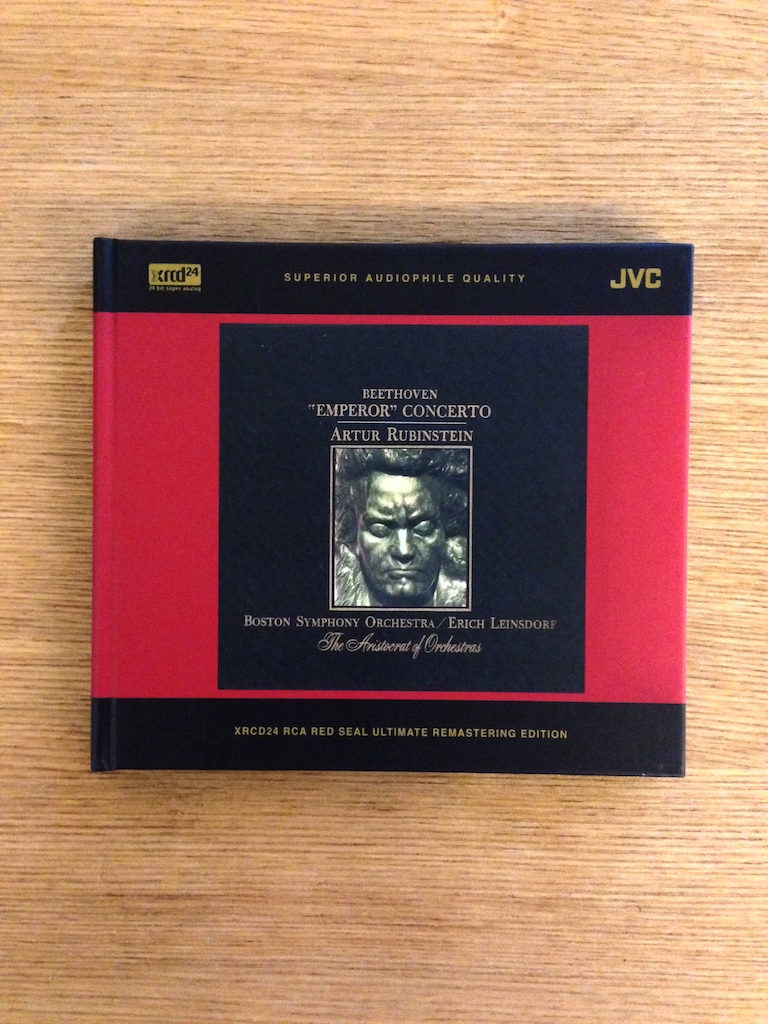 Rubinstein, Leinsorf: Beethoven "Emperor" Concerto （XRCD24, 日版) (SOLD 已售)