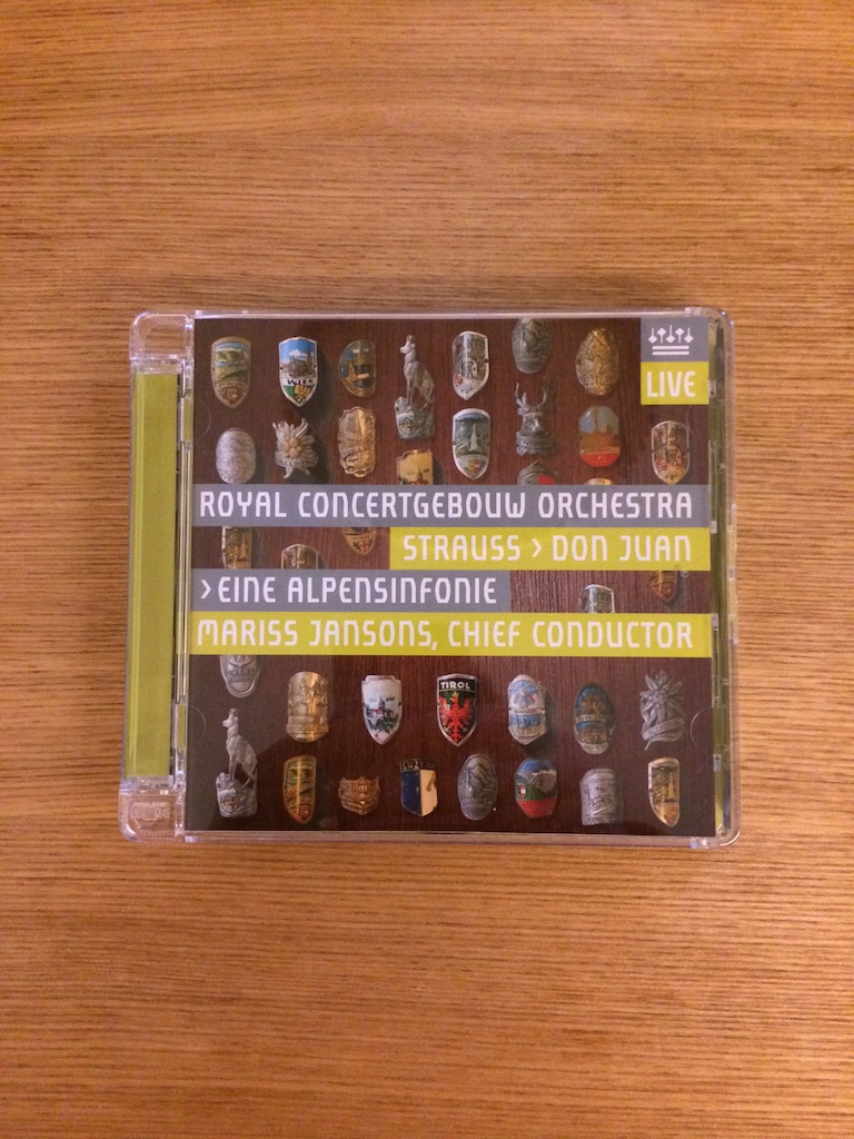 Mariss Jansons & RCO - Strauss Eine Alpensinfonie (SACD Hybrid) (SOLD 已售)