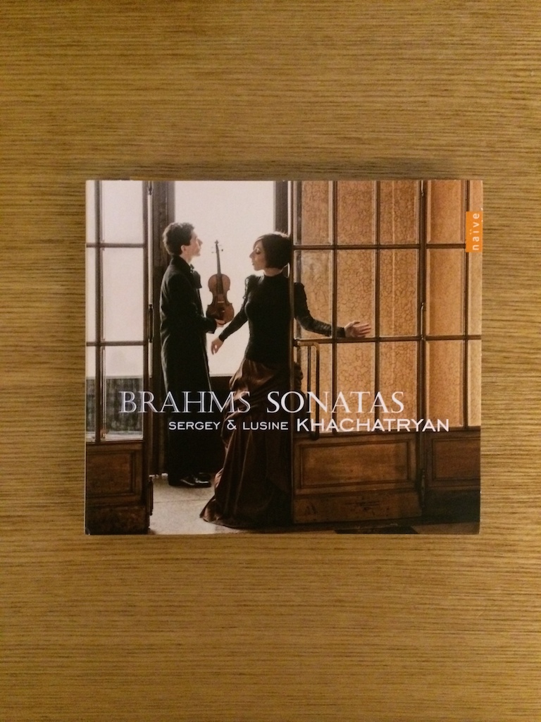 Sergey and Lusine Khachatryan - Brahms Violin Sonata (SOLD 已售)
