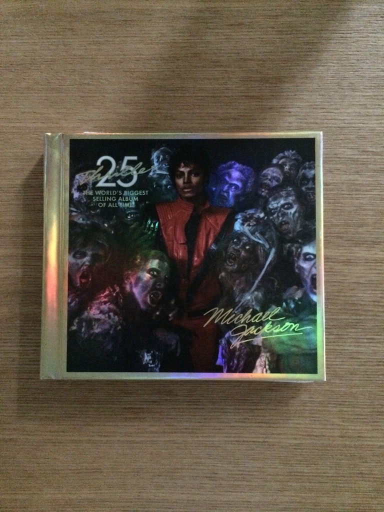 Michael Jackson - Thriller 25週年紀念大碟 (CD + DVD, 美版) (SOLD 已售)