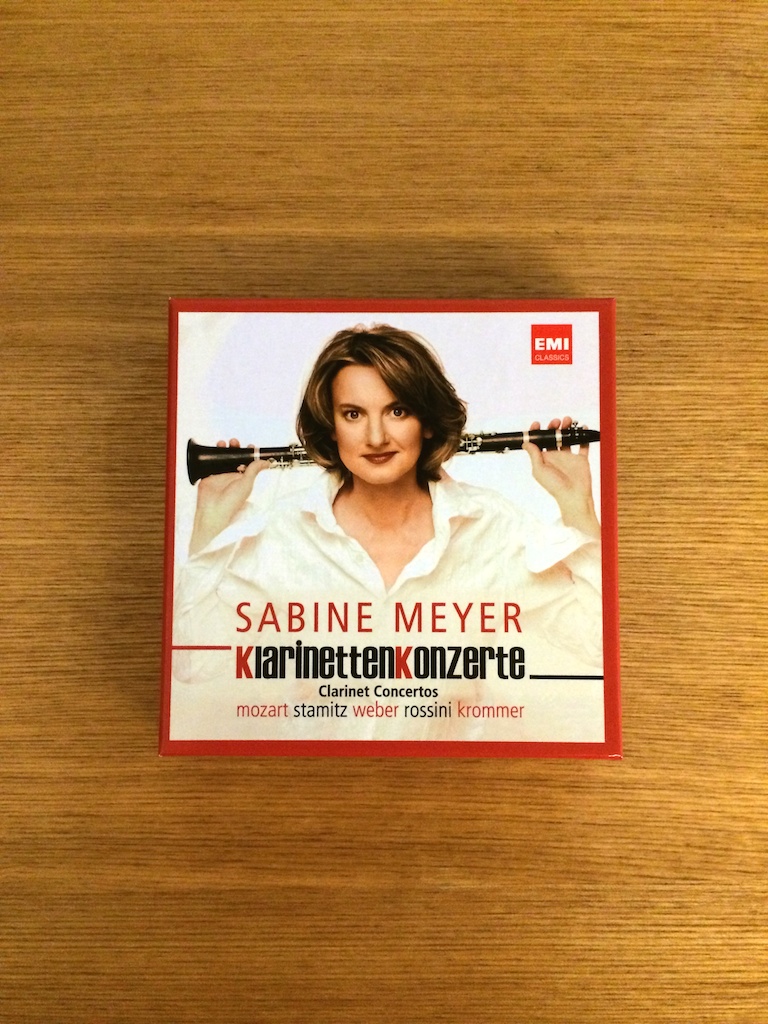 Sabine Meyer - Clarinet Concerto (5CD, 歐版) (SOLD 已售)