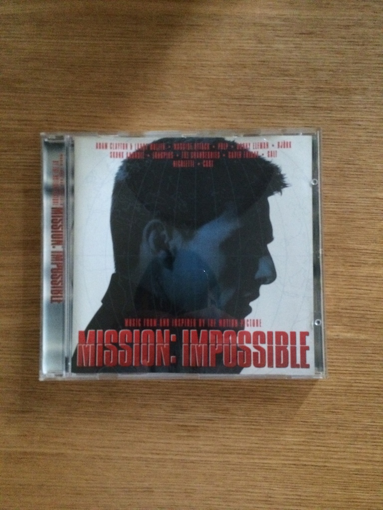 Mission: Impossible music from and inspired by the motion picture (歐版) (SOLD 已售)