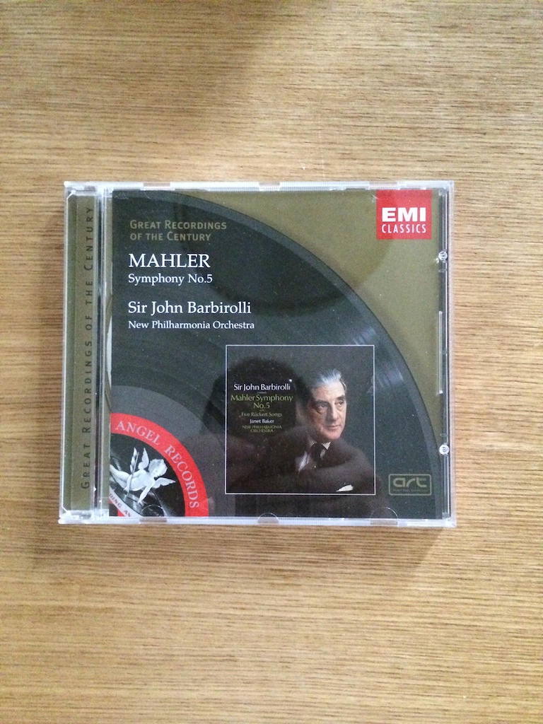 Barbirolli, New Philharmonia Orchestra - Mahler Symphony No. 5 (美版) (SOLD 已售)