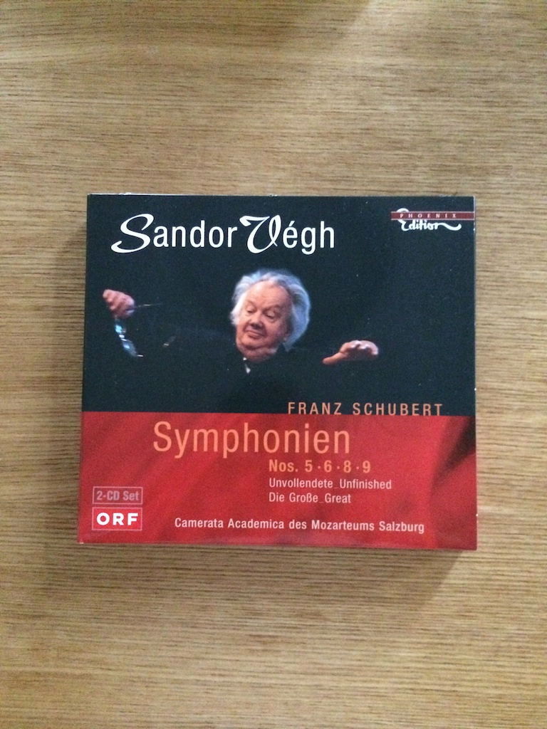 Vegh, Camerata Academica - Schubert Symphony 5, 6, 8, 9 (2CD) (SOLD 已售)