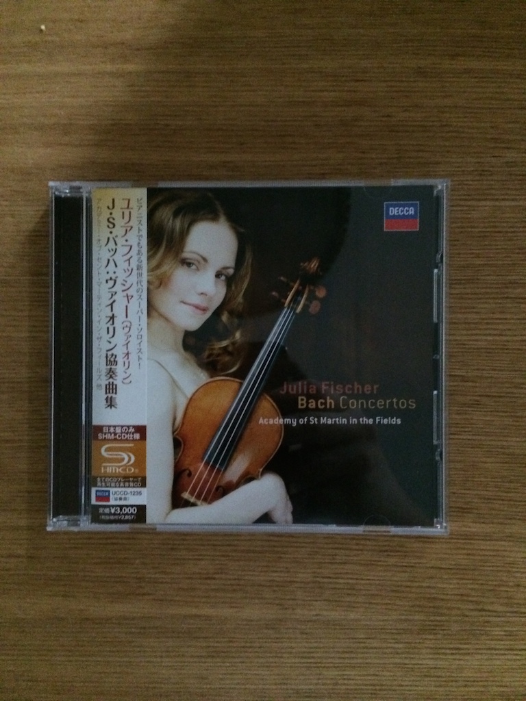 Julia Fischer, ASMF: Bach Concertos (SHMCD, 日版) (SOLD 已售)